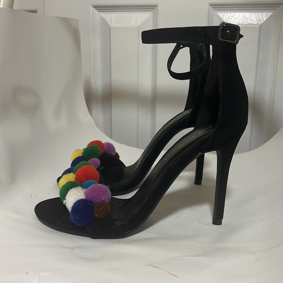 Pom Pom Stiletto Heels - Picture 4 of 7